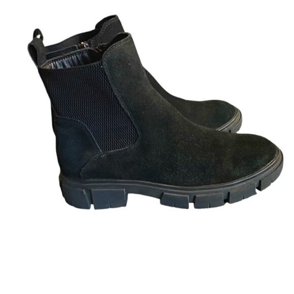 Blondo Posey Black Suede Boots 8.5 - Picture 1 of 6